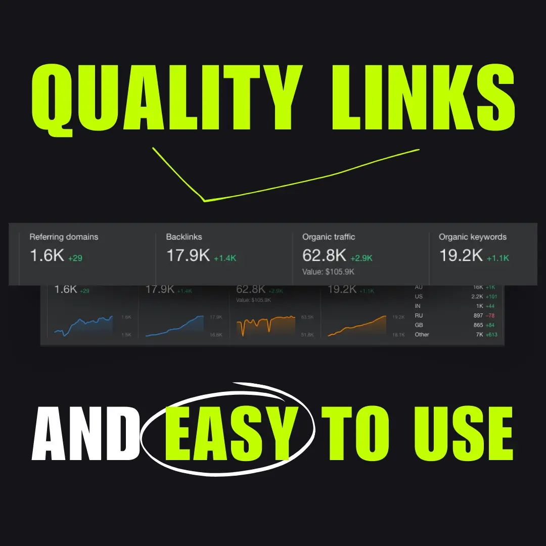 Quality Links And Easy to Use